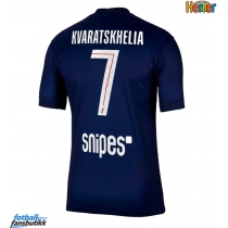 Paris Saint-Germain Khvicha Kvaratskhelia #7 Hjemmedrakt 2025-26 Kortermet
